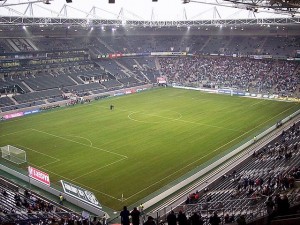 Fussball Stadion von Mönchengladbach